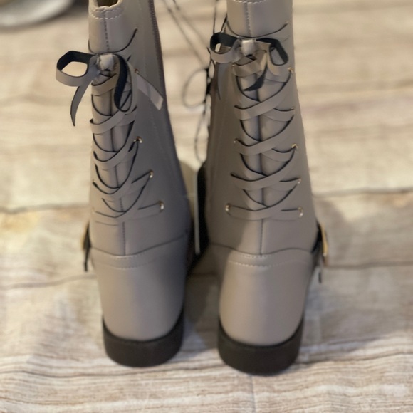 Bebe girls tall zip up boots. - Picture 3 of 4